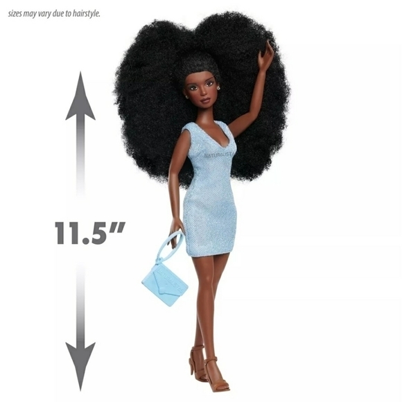 Naturalists Fashion Doll Liya A Celebration of Natural Coils, Curls and Crowns - Picture 2 of 4